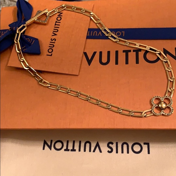 Vintage Louis Vuitton Lock Necklace - Shop Jewelry at BitterSweet